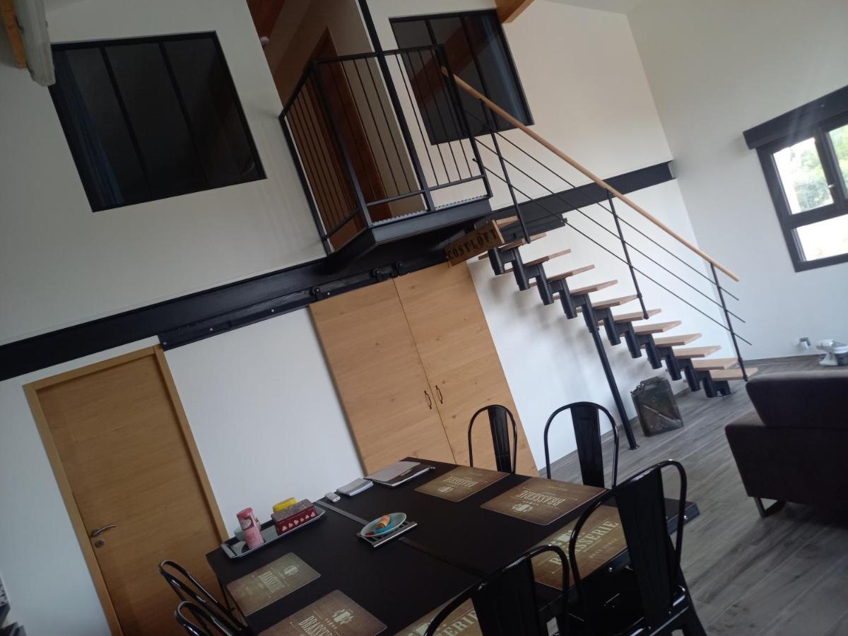 Cosy-Loft Industriel , Jacuzzi , Wifi , 6 Personnes Max Villa Aigues-Vives  Exterior photo